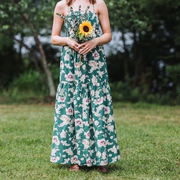 Posse Alexis Dress - Green Ivy Floral - Picture 1 of 7